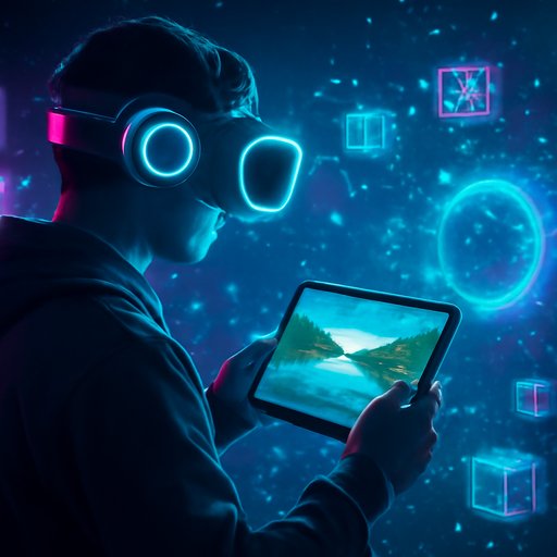 r555 player reviewing fishing results on tablet