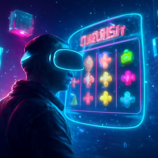 r555 Starburst colorful reel display